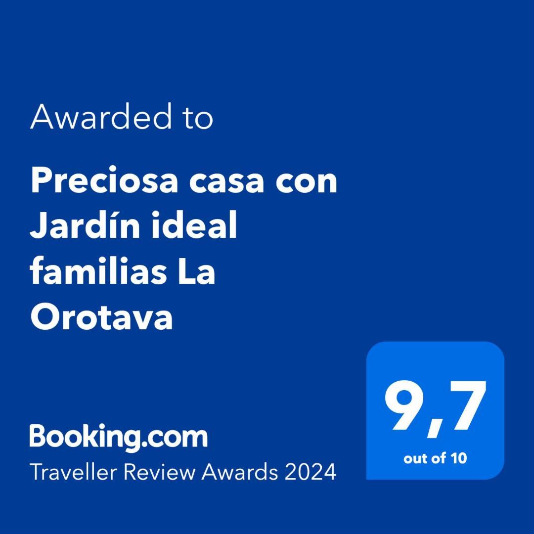 Orotava Garden House Perfect For Families Villa La Orotava Exterior foto